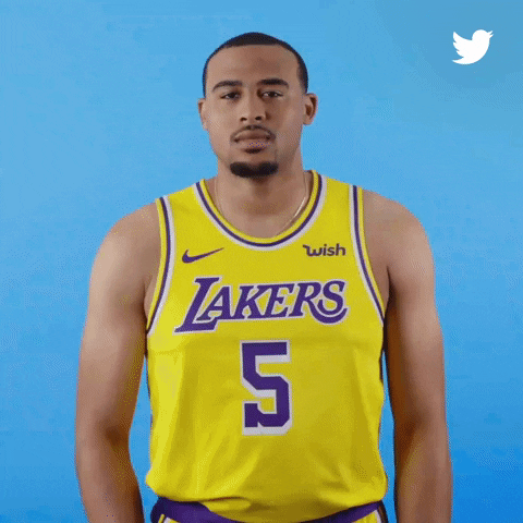 Los Angeles Lakers Sport GIF by Twitter