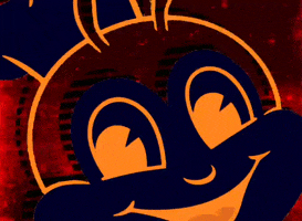 michaelpaulukonis red grunge glitchaesthetic retrogram GIF