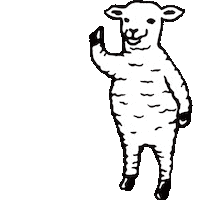 Lambchop Sticker by graniph