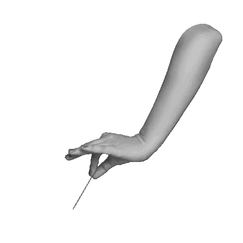 Hand Рука Gosling Sticker