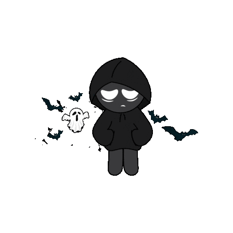 Halloween Ghost Sticker