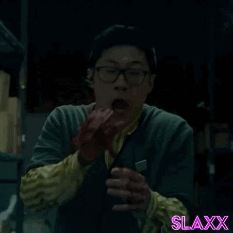Film Panicking GIF by Slaxx Movie - Find & Share on GIPHY