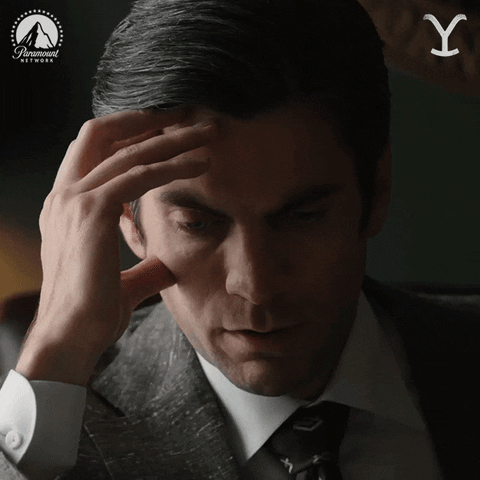 Stressed Paramount Network GIF by Yellowstone