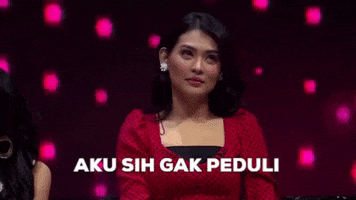 Dont Care Takemeout GIF by Take Me Out Indonesia