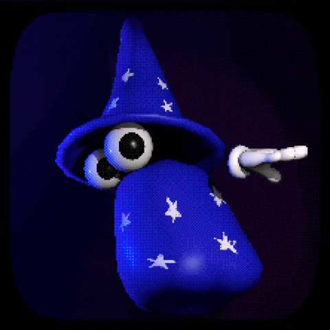 90S Wizard GIF