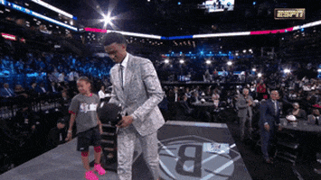 Excited Brooklyn Nets GIF by NBA