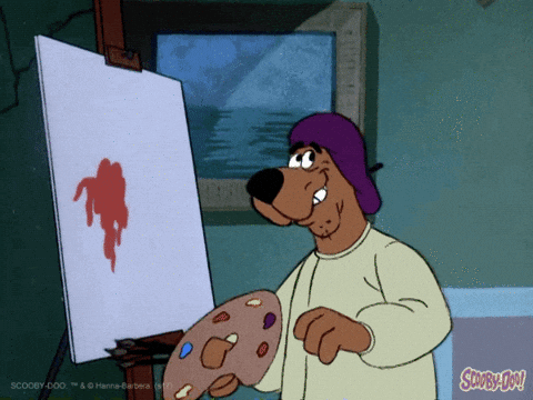 Happy Bob Ross GIF by Scooby-Doo - Find & Share on GIPHY