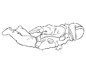 Flying Los Angeles Sticker by Go Get 'Em Tiger