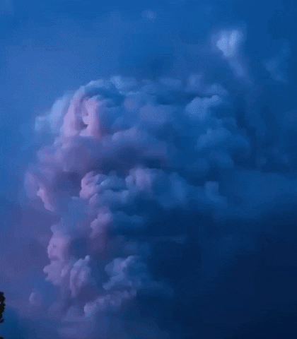 explosion electricity static eruption taal volcano GIF