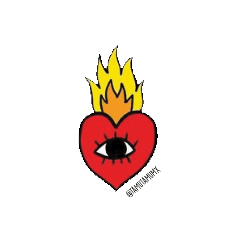 Heart Mexico Sticker by TamuTamu