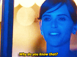 Why Do You Know That Felicity Jones GIF