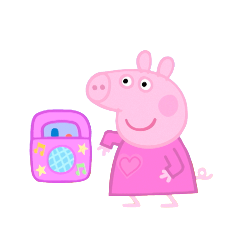 Peppa Pig Dancing Sticker by Nick Jr for iOS & Android GIPHY