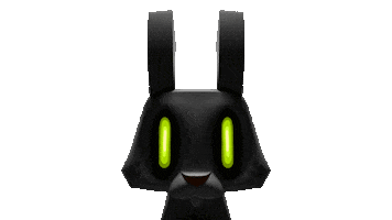 Rabbit Bounce Sticker