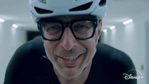 Aflevering 7 Bikes GIF door The World Volgens Jeff Goldblum | Disney+