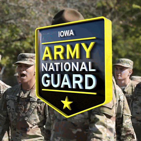 Des Moines Waterloo GIF by California Army National Guard