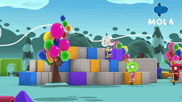 Animation Playing GIF by Mola TV Kids