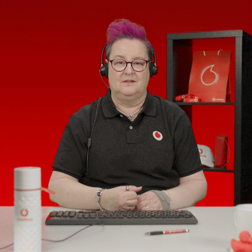 Thumbs Rood GIF by Vodafone Nederland