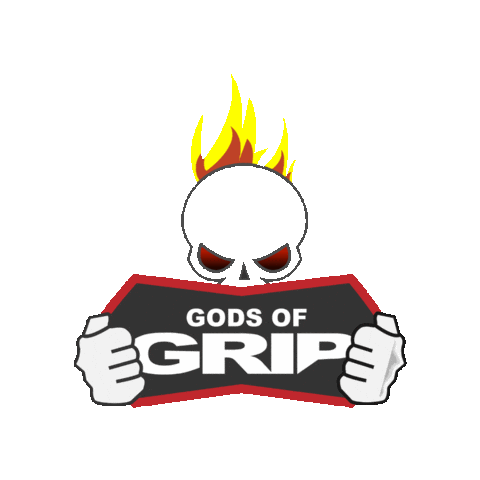 Gods Of Grip Sticker