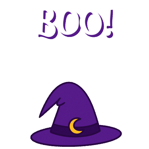 Halloween Jumping Sticker by Spooks the Cat