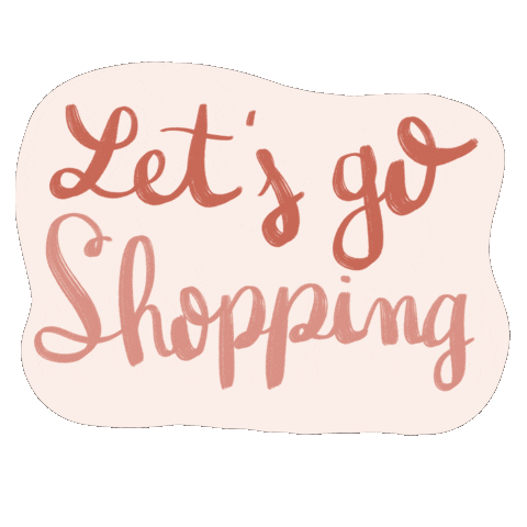 Hang Out Shopping Sticker