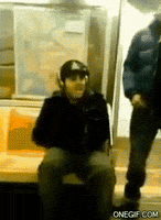 subway stealing GIF
