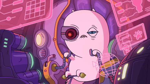 Cyber Kitty GIFs - Get the best GIF on GIPHY