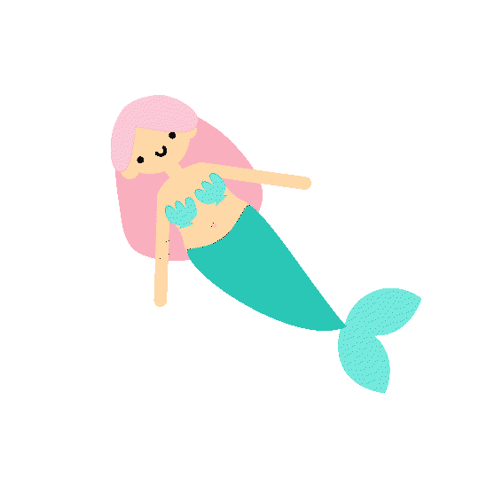 mermaid Sticker by leart_alert