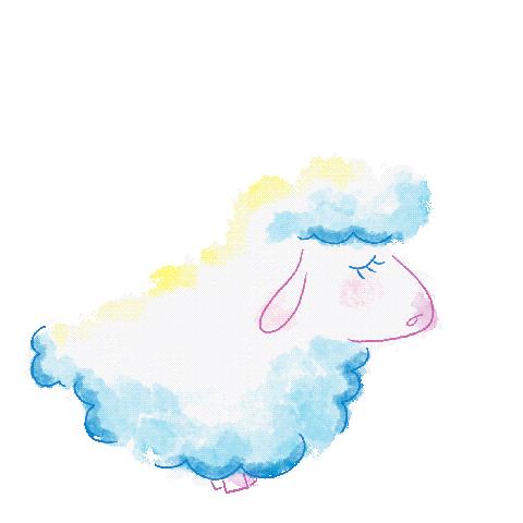 Jumping Sweet Dreams Sticker