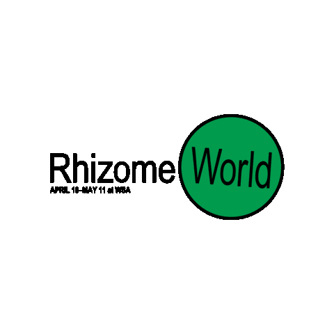 Rhizome Sticker by Digital Counsel
