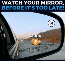 Driving Rear View Mirror GIF by Forallcrypto
