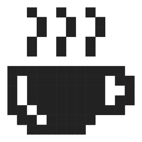 Pixel Art Craft Sticker by Paribu Art