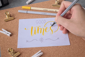 Motivate Good Times GIF by STABILO