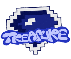 Pixel Treasure Sticker
