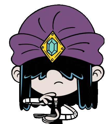 the loud house magic Sticker by Nickelodeon