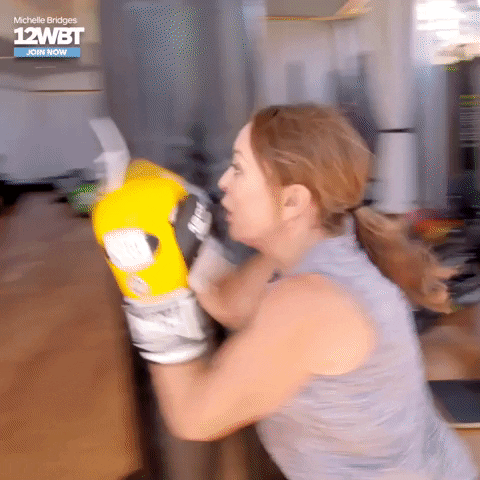 sparring knock out GIF