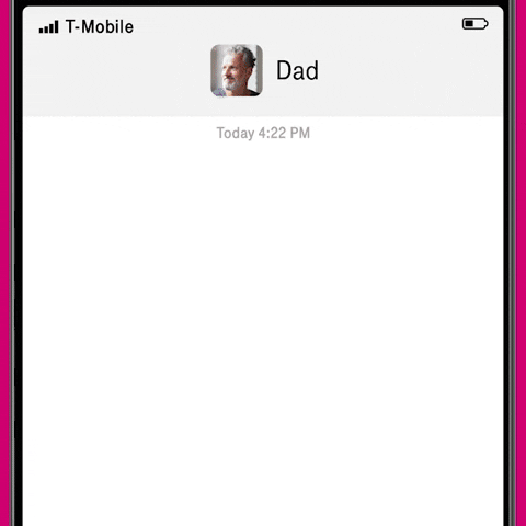 Food Text GIF by T-Mobile