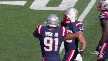 Happy Deatrich Wise Jr GIF by New England Patriots