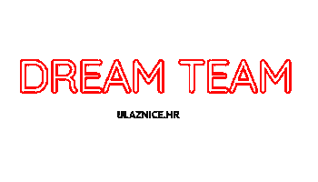 Dream Team Work Sticker by Ulaznice.hr