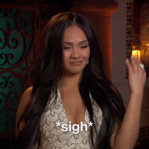 Bachelor Nation Sigh GIF by The Bachelorette by thebachelorette