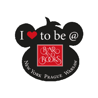 Bar and Books Sticker