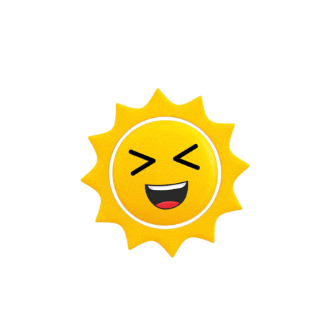 Happy Sun Sticker by Solarion Energi Alam