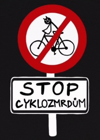 Stop Cyklista GIF