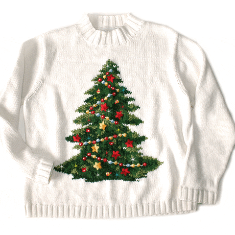 ugly christmas sweater GIF