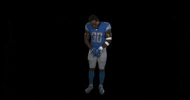 Posing Jamaal Williams GIF by Detroit Lions