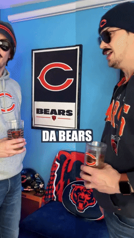 Chicago Bears Sunglasses GIF
