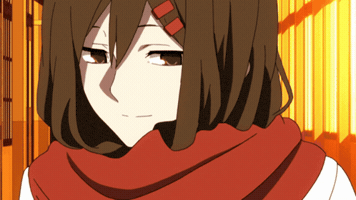 Mekaku City Actors Scarf GIF
