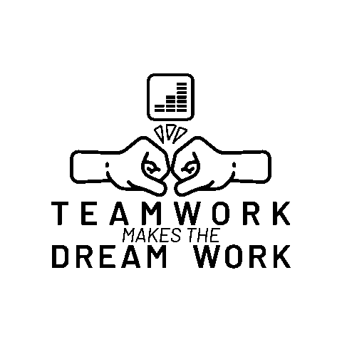 Team Teamwork Sticker by LAUTMACHER Veranstaltungstechnik