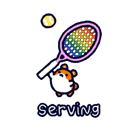 Gay Serve Sticker