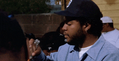 Ice Cube Drinking GIF