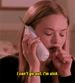 Sick Mean Girls GIF wink, phone, sick, mean girls, lie, ill, lying, white people, amanda seyfried, cough, karen smith, embrassment, mean girls day, meangirlsday